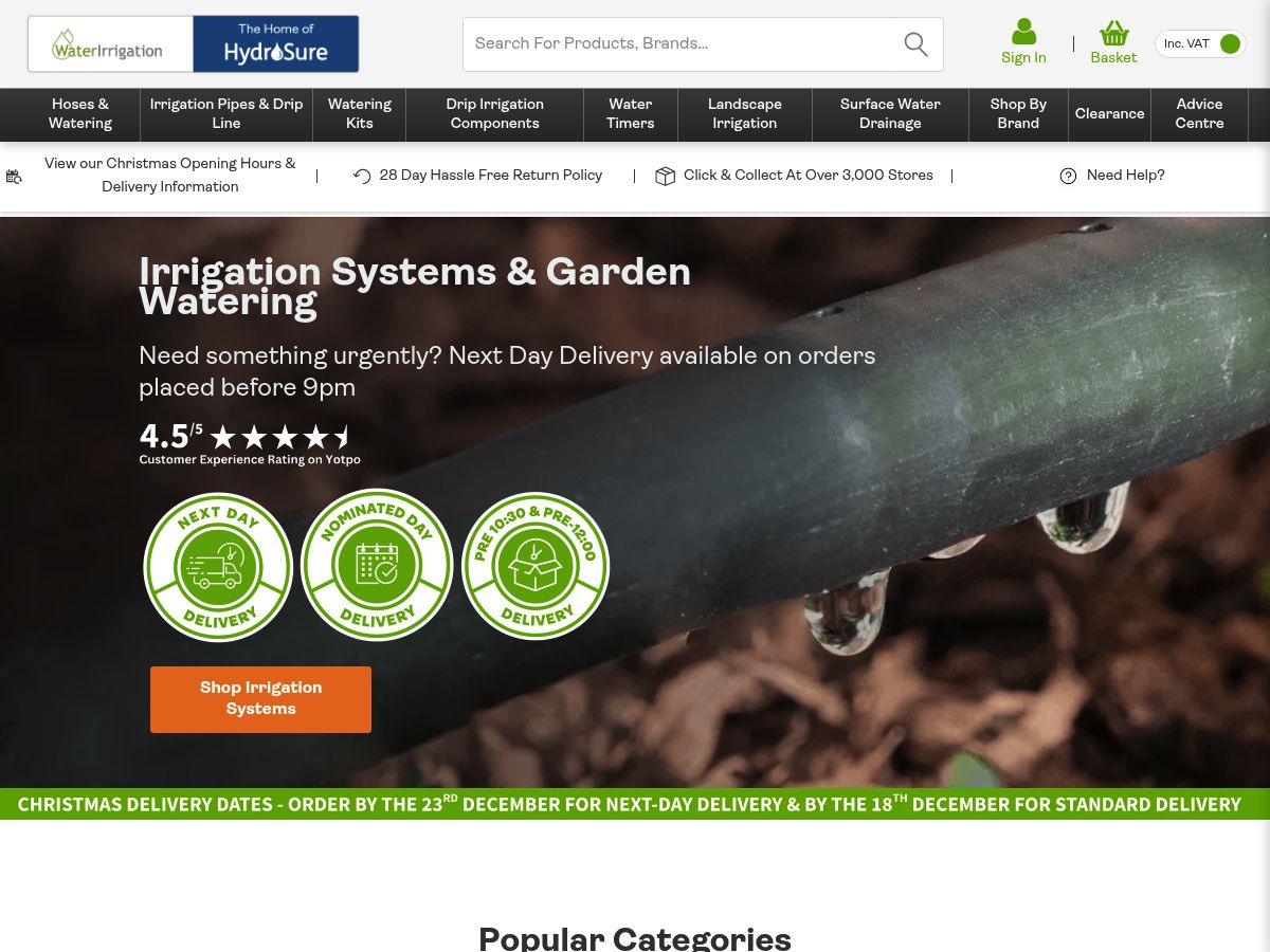 Water Irrigation logo