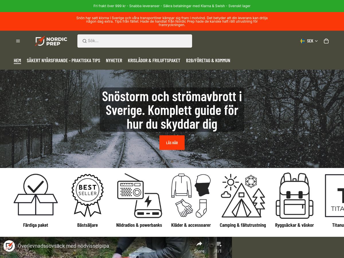 Nordic Preparation logo