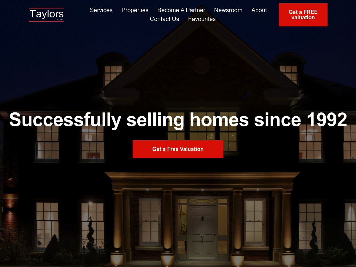Taylors Estate Agency logo