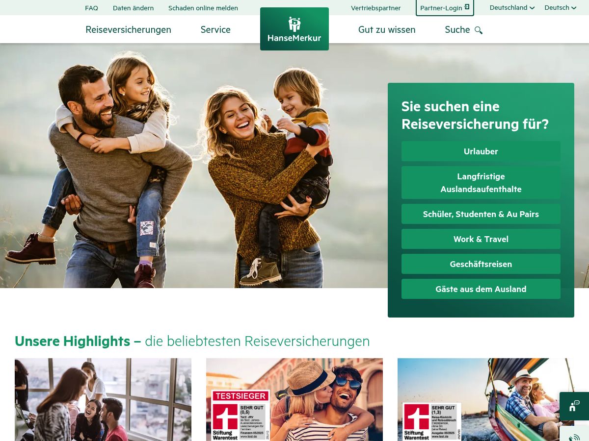 HanseMerkur Reiseversicherung AG logo