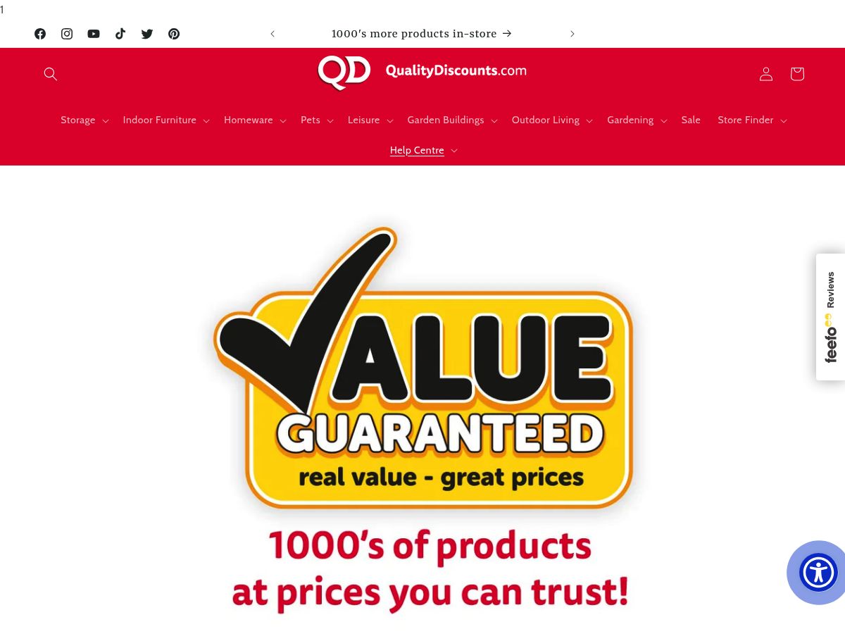 QD Stores logo